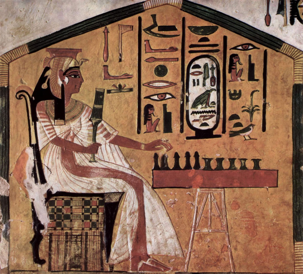 Senet Tomb Painting